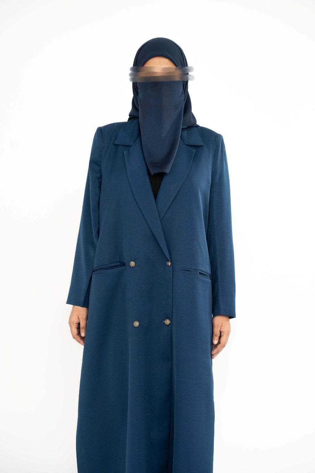 “THE MUSE” Straight-cut Coat and Abaya