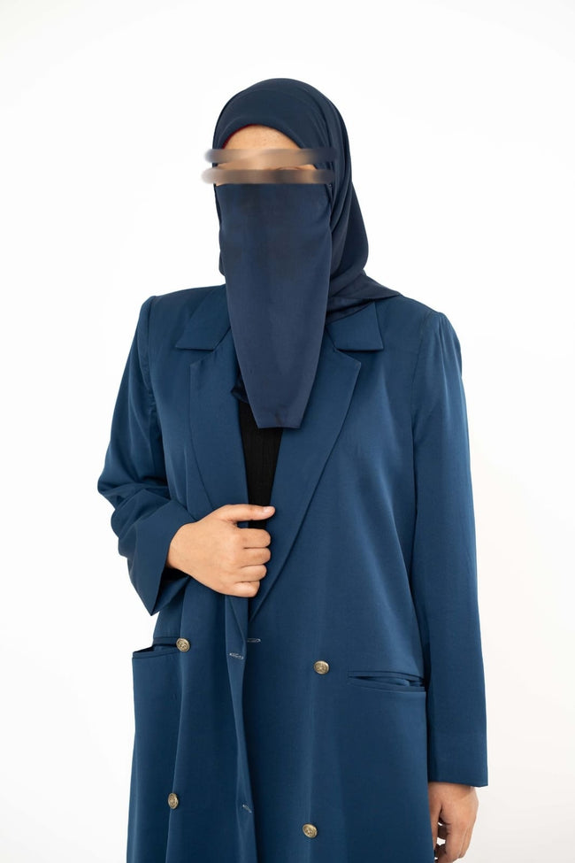 “THE MUSE” Straight-cut Coat and Abaya Hover Image